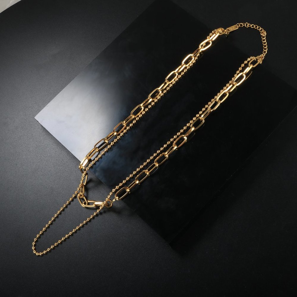New! Double-layer Necklace - Picture 5 of 8